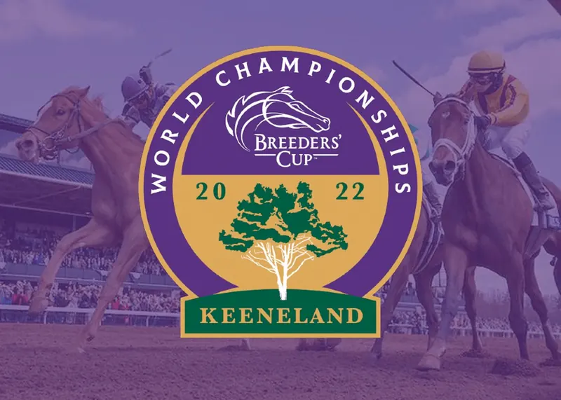 Breeders’ Cup racing at Keeneland in Lexington, Kentucky