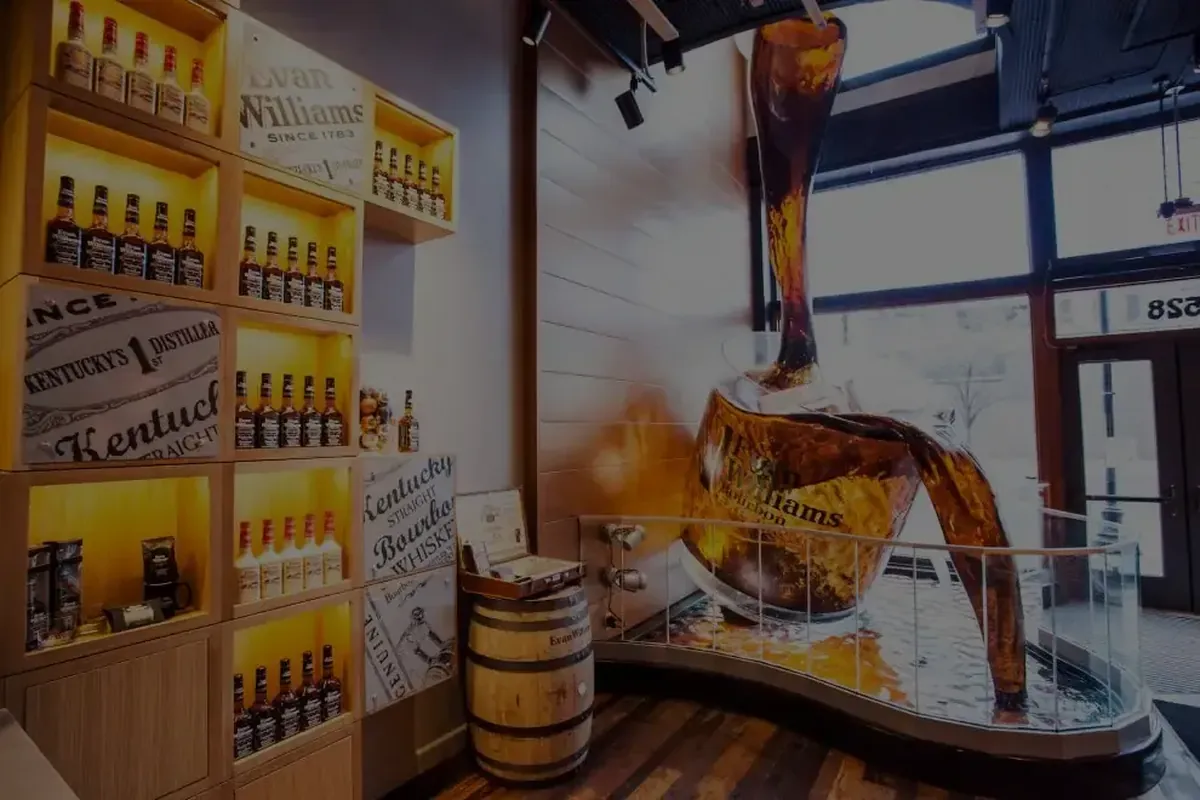 The Evan Williams Bourbon Experience on Whiskey Row in Louisville